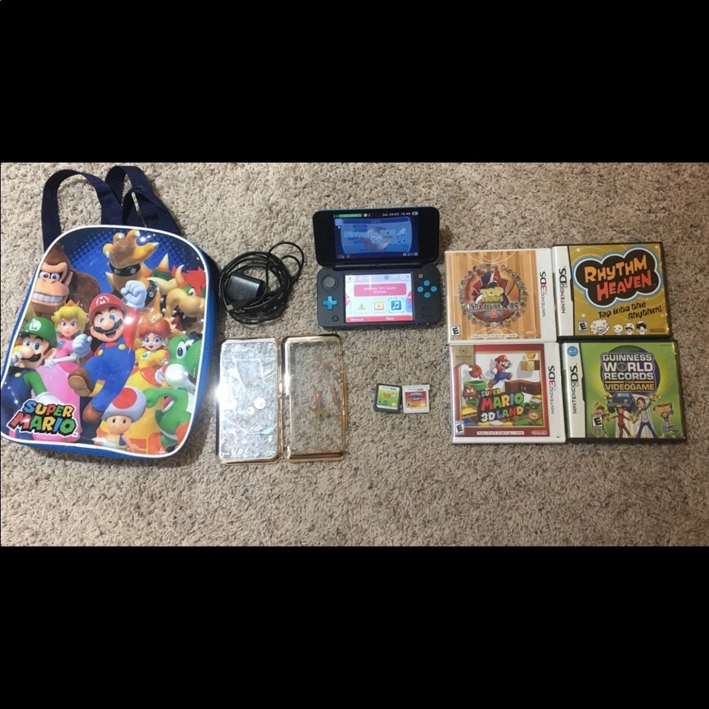 Nintendo 3Ds + 6 games